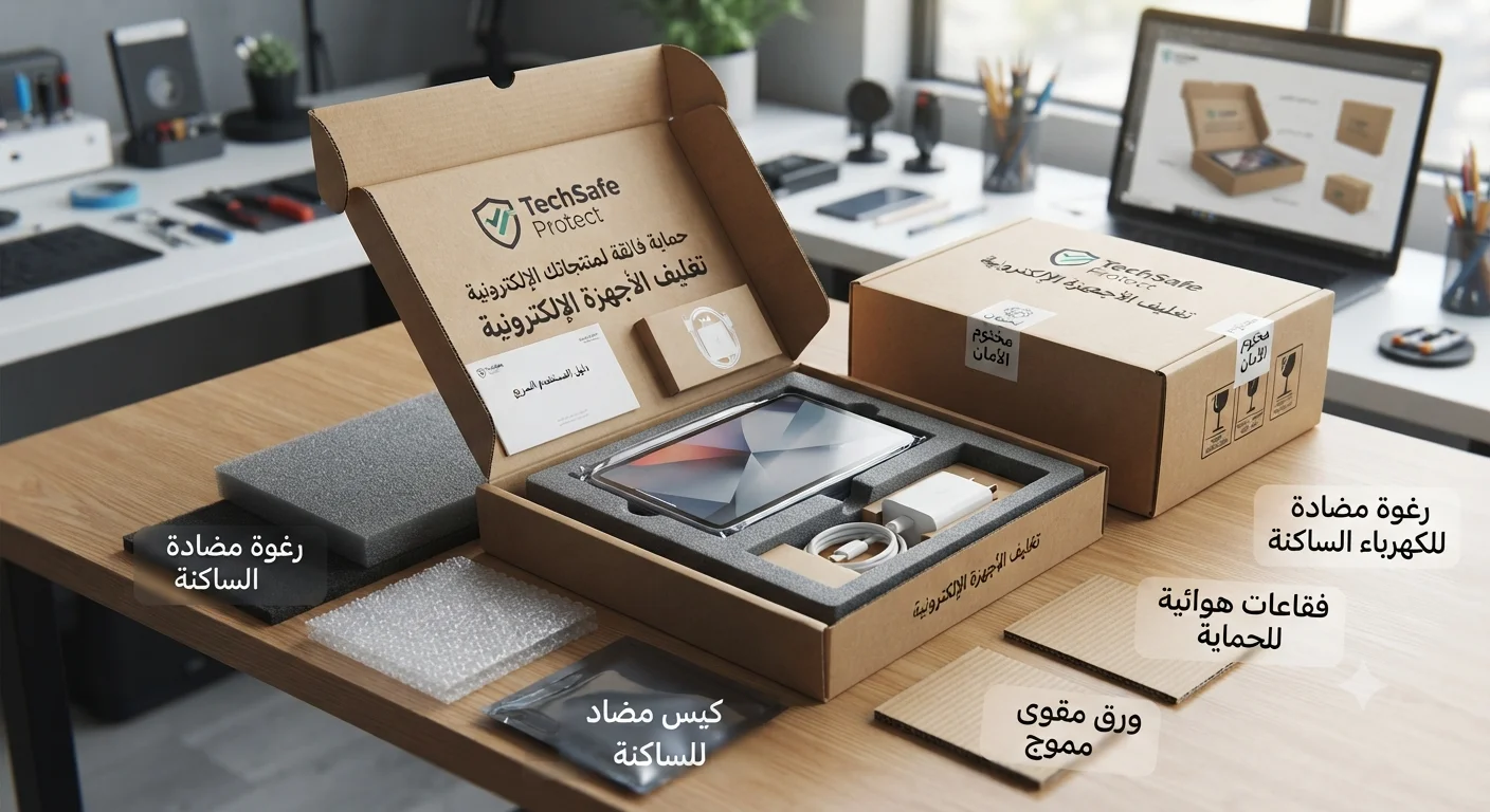 أفضل أنواع علب التغليف للمنتجات الإلكترونية الحساسة
