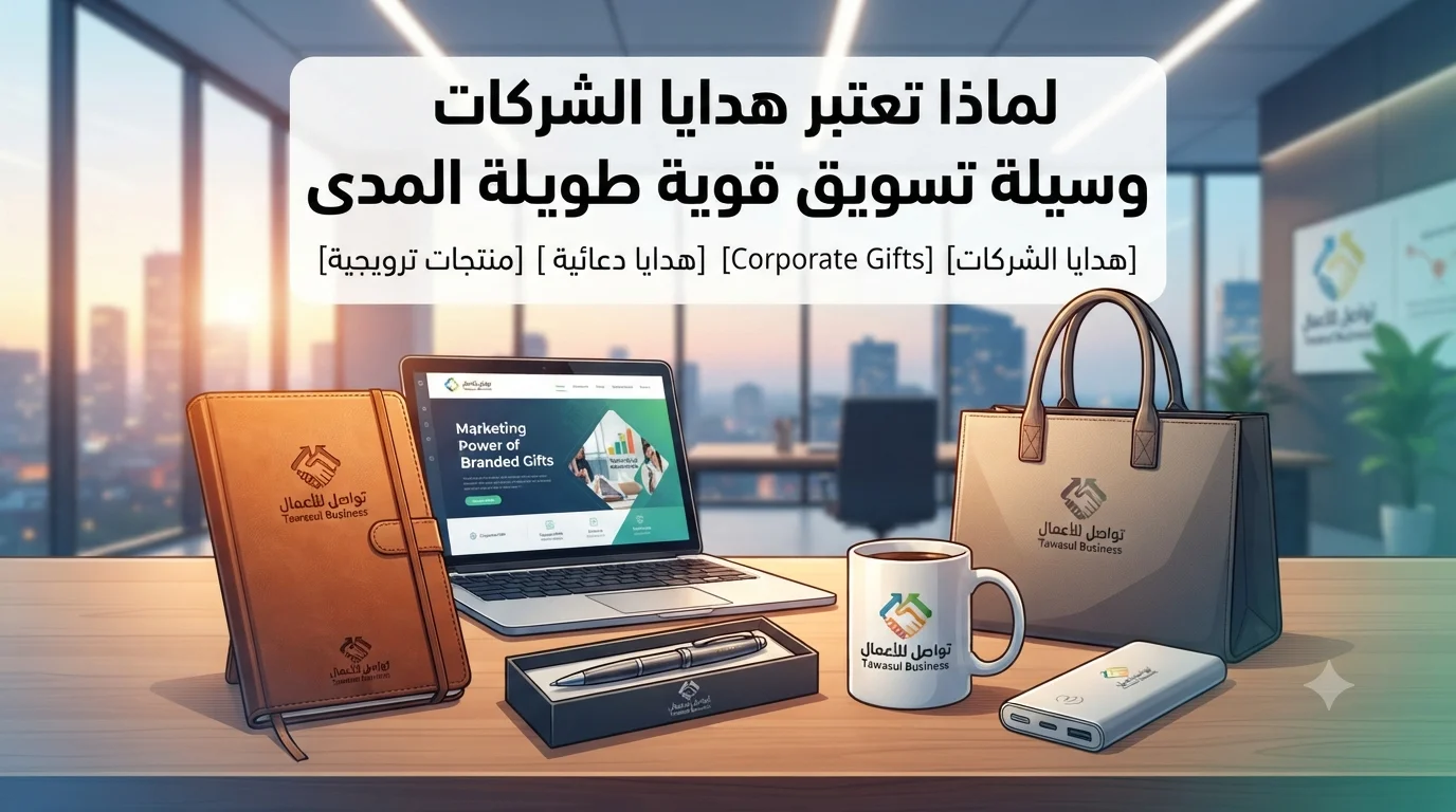 لماذا تعتبر هدايا الشركات وسيلة تسويق قوية طويلة المدى؟