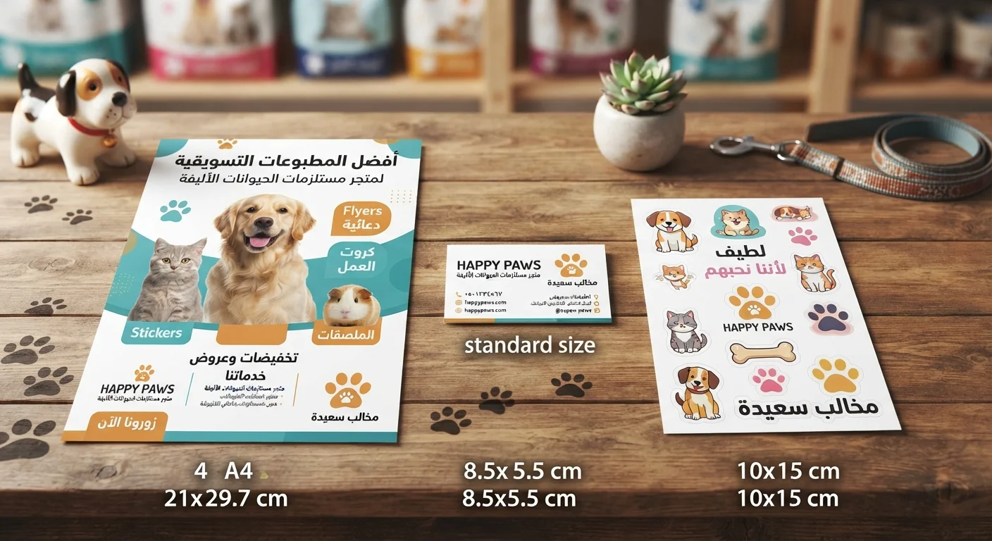 أفضل المطبوعات التسويقية التي تحتاجها متاجر مستلزمات الحيوانات الأليفة