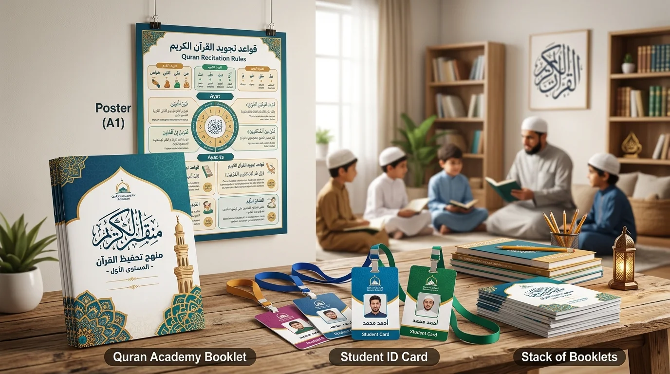 أفضل المواد المطبوعة التي تحتاجها مراكز تحفيظ القرآن الكريم